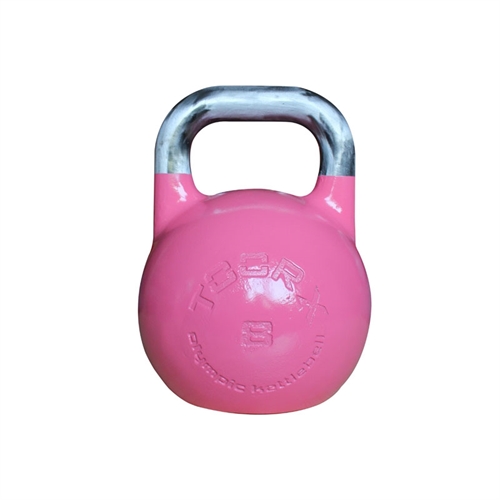 Toorx Olympisk Kettlebell - 8 kg i farven pink. 